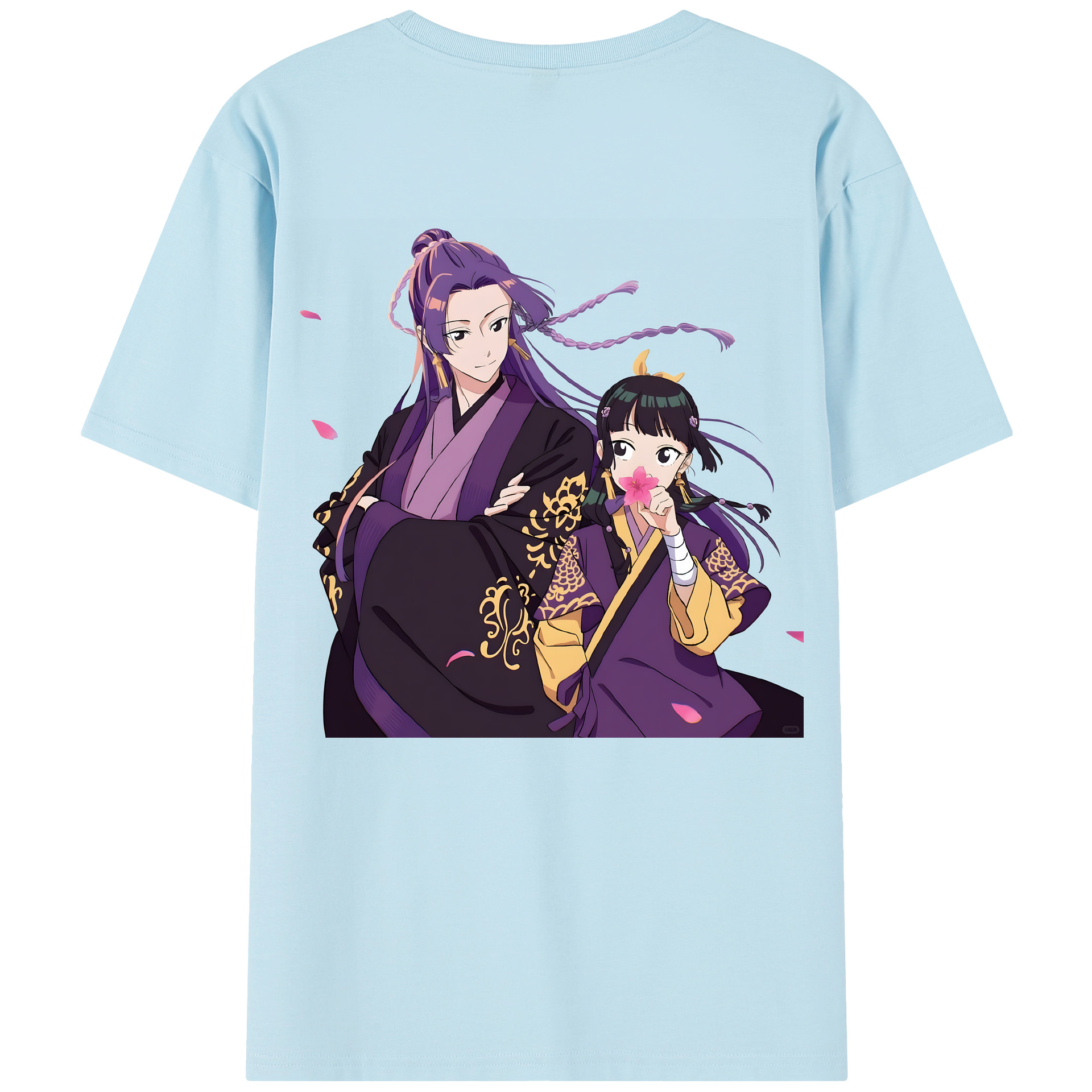 （画像用） 薬屋のひとりごと The Apothecary Diaries 綿100％半袖Tシャツ（背面プリント）